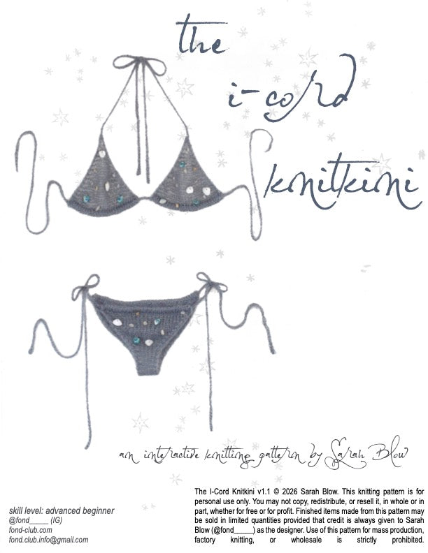 i-cord knitkini